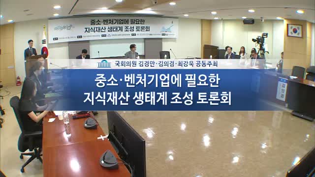 중소·벤처기업에 필요한 지식재산 생태계 조성 토론회 [전자자료]