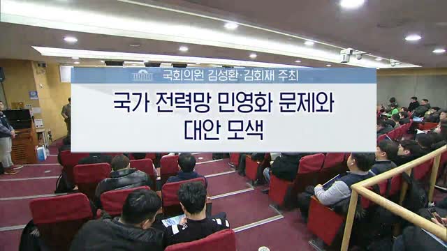 국가 전력망 민영화 문제와 대안 모색 [전자자료]